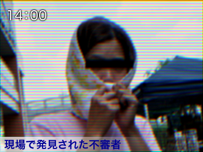 あ、あやしすぎる!泥棒風味!