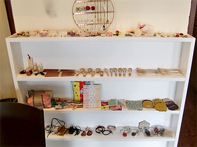 ワークショップスペースのうしろ