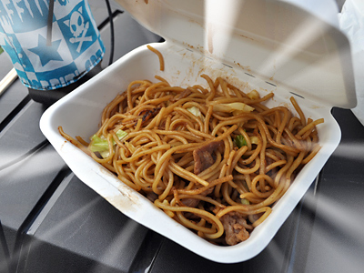 久しぶりの焼きそばでした