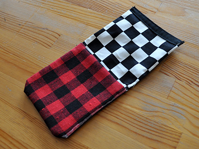 チェックは可愛い 355)タバコケースを作ってみた