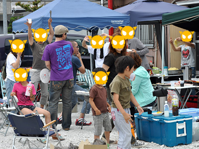 ダー 392)グラフィティ★キャット リアル店舗開店記念BBQをした話