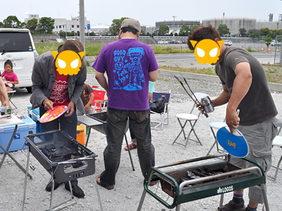 はたらけーぃ 392)グラフィティ★キャット リアル店舗開店記念BBQをした話