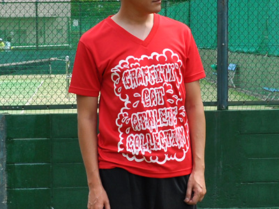 ちょっとダレてる 399)アスリートTシャツの予約受付、開始したって話