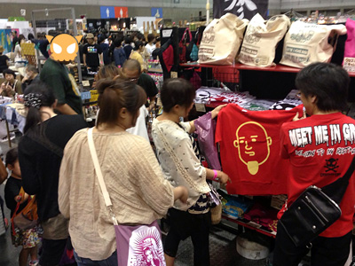 お昼ご飯までありがとございます! 407)【おもて】クリエーターズマーケット vol.28に出展してきた話