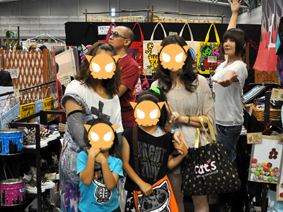 クリマ寸前に楽天でお買物までしてくださってありがとうございます! 407)【おもて】クリエーターズマーケット vol.28に出展してきた話