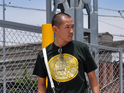 目があかねぇぇぇ! 411)今日は太陽が眩しかったね!ボクの頭よりって話