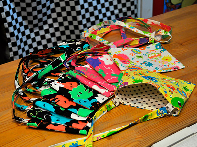 415）子供用の肩掛けミニバッグ、2個ほど追加に作ったって話