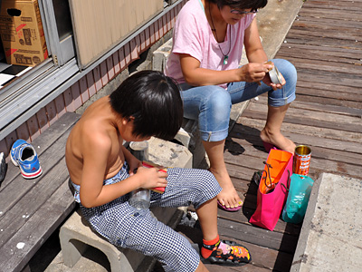 カルの足がちょっとやばいな 421)使えるものは何でも使ってるなぁって