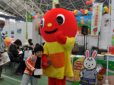 110129@四日市ドームのイベント 439)結局のトコロ、グラ猫でゆるキャラってどーなの?って話