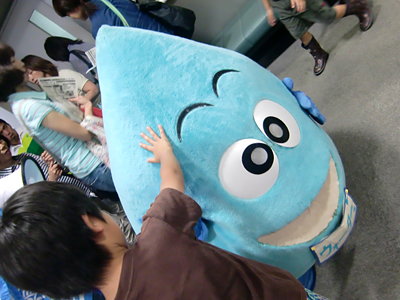 いつか忘れたけど、水沢のほうのイベント 439)結局のトコロ、グラ猫でゆるキャラってどーなの?って話