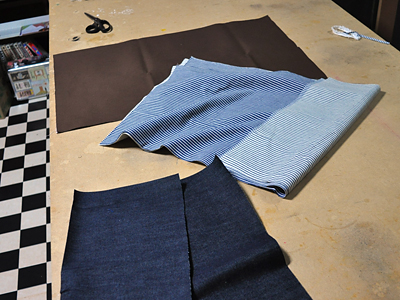 デニム使ってみるので、さらに縫いにくくなるな 464)初!まぁ、ボクは貢献してないわけですが・・・って話