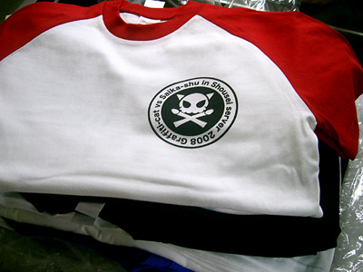 グラフィティキャット配布試験用Tシャツ