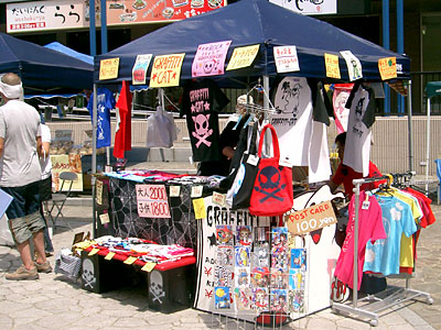 晴れ間を狙って写真を撮影