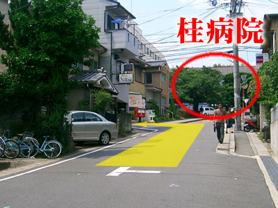 結構急勾配です