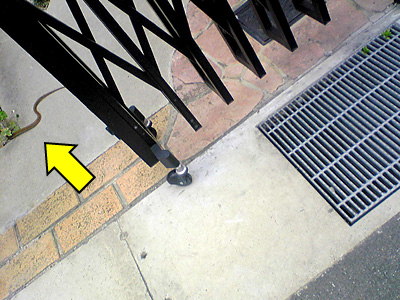 夏の風物詩(?)3「どっかの家に逃げ込む蛇」