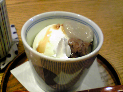 そばちょこパフェ!