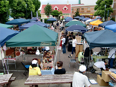 ギリギリ雨は降らなかった