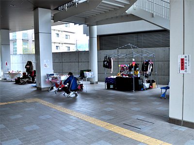 屋根の下のブース