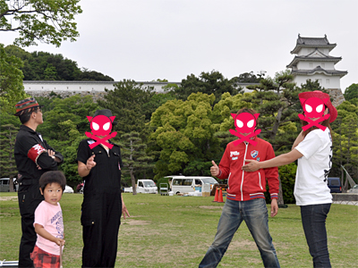 夕方は天気が悪かった