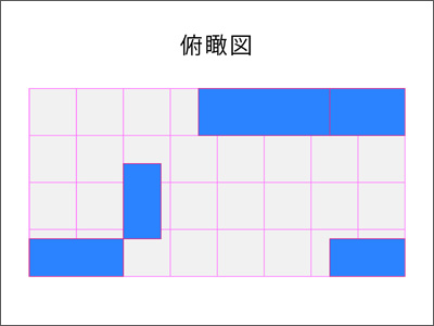 広く見えるけど実際には・・・