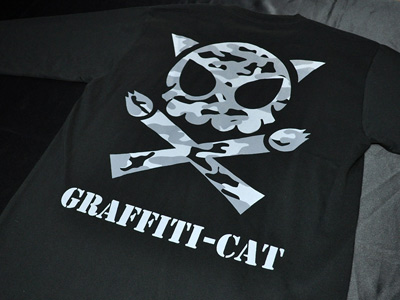 ARMY CAT-長袖Tシャツ フロント