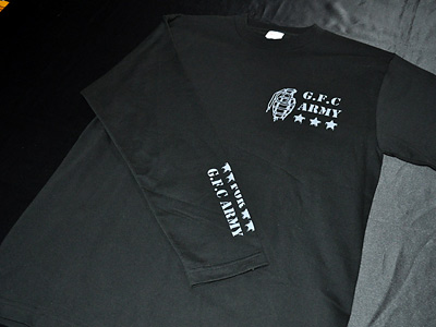 ARMY CAT-長袖Tシャツ バック