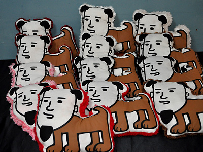 ドクロフルジップパーカー バック