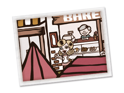 スナップ写真風