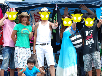 お持ちのアメ車はクーラーが効かないってことで普通車で来てたらしい