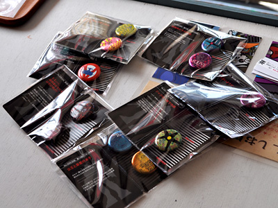 速攻ビニールに入れて店に飾った!