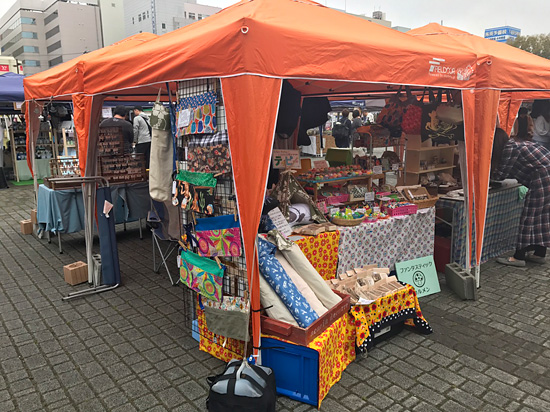 第7回 四日市マルシェ出展の様子