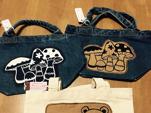 デニムランチバッグ