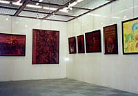 神戸の個展会場