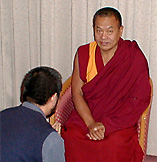 ツルティムプンツォク猊下とハーン