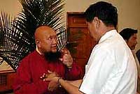 語るカンチェンラマ