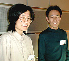 三浦順子さんと長田幸康さん