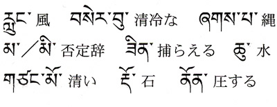 今週の一言単語