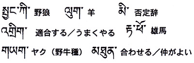 今週の一言単語