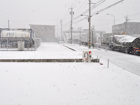 大雪だねぇ