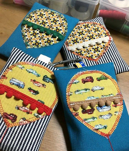 バルーン柄ティッシュケース4