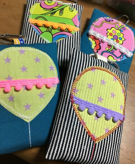 バルーン柄ティッシュケース6