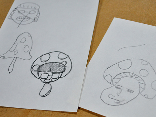 しみキノコが怖い