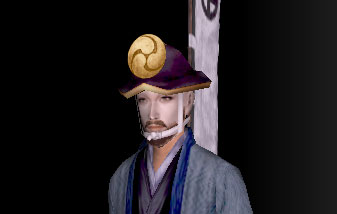 鋳造三つ巴立物