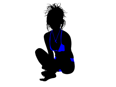 色気シリーズ女の子11/まぁ、水着