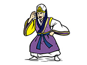 檄を飛ばす本願寺顕如-2-戦国武将