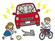 急ブレーキをかける高齢者ドライバー-2