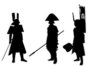 武将のシルエット-12-戦国時代