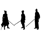 武将のシルエット-8-戦国時代