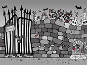 ホラーな背景-1