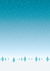 シンプルな冬の背景-1（A4縦）